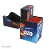 Gamegenic Star Wars Unlimited SOFT CRATE - Full-Color Printed & Officially Licensed Durable Deck Box, Holds 60 Double-Sleeved Cards, Perfect for TCGs and LCGs, Rey/Kylo Ren Design, Made