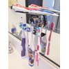 Toothbrush Holder Jewelry Toothpaste Razor Organizer Suction Cup, Mirror, Tile, Wall Mounted, Gift for Bathroom Shower, Does NOT Fall Bathroom Accessories