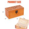 Extguds Wooden Penny Game,Coin Drop Game,Penny Coin Game Contains 50 Coins,Wooden Game Box and 1 Dice,a Fun Board Game to Interact with Family and Friends