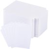 250 Count Trading Card Dividers White Card Separator Plastic Card Dividers Card Deck Box Dividers for Game Organizer Storage