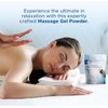 Purecrafts Massage Gel Powder 50g (3-Pack) | Made in Japan | Smooth and Slippery Gel for Wellness and Relaxation | 50g Makes 1.32 Gal/ 5 litres | Just Add Water