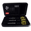 CUESOUL 25 Grams Tungsten Steel Tip Darts Set 90% Tungsten with Luxury Case
