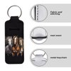 Tongluoye Horse Chapstick Holder for Women Small Gifts Lip Balm Keychain Holder With Clip-On Sleeve Pouch Stockings Stuffers Travel Accessories Lipstick Case Black