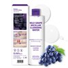 FARMSKIN Freshfood For Skin Mild Greape Micellar Cleansing Water (10.1fl.oz, 300ml) - Micellar Cleansing Water for Face/Makeup Remover & Cleanser/Non-Irritating/Korean Skin Care