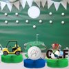 12 Pieces Golf Party Decorations Golf Honeycomb Centerpieces Golf Party Centerpieces Birthday Retirement Sports Golf Theme Party Supplies for Kids Boys Men Baby Shower Par-Tee Time Birthday