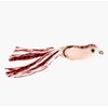 Scum Frog Pro Series Topwater Bass Fishing Hollow Body Frog Lure with Weedless Hooks, Red Pearl, One Size