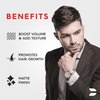 DASH FOR HIM Hair Clay for Men - Scented Medium Strong Hold Matte Clay for Shine Free Finish Mens Hair Products Premium Ingredients Travel Size Mens Hair Styling Clay, 2 Oz