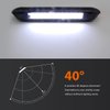Dream Lighting 12 Volt Auto Waterproof Awning Lights/Cool White RV Exterior LED Lighting for Marine Boat Camper Trailer and Motorhome 9.84 inch Black Shell Pack of 2