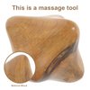 Milisten Hexagon Hand Massager Wood Hand Ball Thai Massage Trigger Point Massager Relief Tool