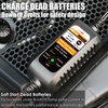 MOTOPOWER MP00205A 12V 800mA Automatic Battery Charger, Maintainer, Trickle and Desulfator