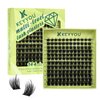 Lash Clusters 3D Effect Eyelash Clusters KEYYOU 144pcs D Curl 8-18MIX Wispy Lashes Fluffy Cluster Lashes Natural Soft DIY Lash Extension(Empower-D-MIX)