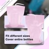 Tattoo Wash Bottle Bags 250pcs - Usiriy Tattoo Bottle Covers Bags Pink Squeeze Bottle Bags Bottle Sleeves for Tattoo Bottles Pink Tattoo Supplies Accessories Tattoo Kits