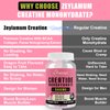 Creatine Monohydrate for Women, Creatine Supplement 3000 MG, with Hydrolyzed Collagen, BCAA, for Muscle Builder & Strength, Energy Boost, Faster recovery, Vegan, Non-GMO, Sugar Free, 30 Servings