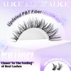 Lash Clusters Wispy Eyelash Extensions 168pcs Fluffy Individual Lashes 10-18mm Waterproof Natural DIY Lash Extensions Cluster Eyelash Extensions by ALICE