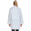 VOGRYE Professional Lab Coat for Women Men Long Sleeve, White, Unisex (Small, White)