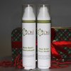 Organic Skin Care Daily Essentials Kit - One Step Face Cleanser, Organic Moisturizer w SPF and Magnesium Infused Body Lotion in a Gift Box