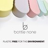 BOTTLE NONE | be BRIGHT Travel Set Includes be Bright Shampoo and Conditioner Bars for Blond, Natural Red & Grey Hair with Travel Soap Dish | PH Balanced/Salon Grade/Natural | 50+ Washes