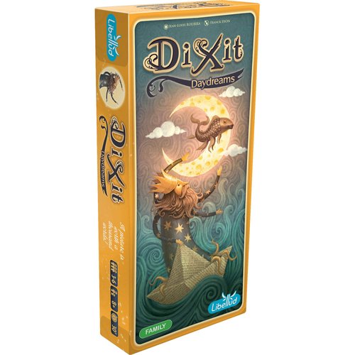 Dixit Daydreams Board Game EXPANSION - Surreal Artistry with 84 Enigmatic Cards! Creative Storytelling Game, Family Game for Kids & Adults, Ages 8+, 3-6 Players, 30 Min Playtime, Made by Libellud