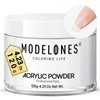 MODELONES 4.23oz Clear Nail Acrylic Powder Professional Nail Art Powder for Nail Extension French Nails
