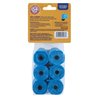 Arm & Hammer Easy-Tear Disposable Dog Poop Bag Refills, Fresh Scent Odor Control, Blue, 90 Dog Poop Bags 7 x 2.5 Inches