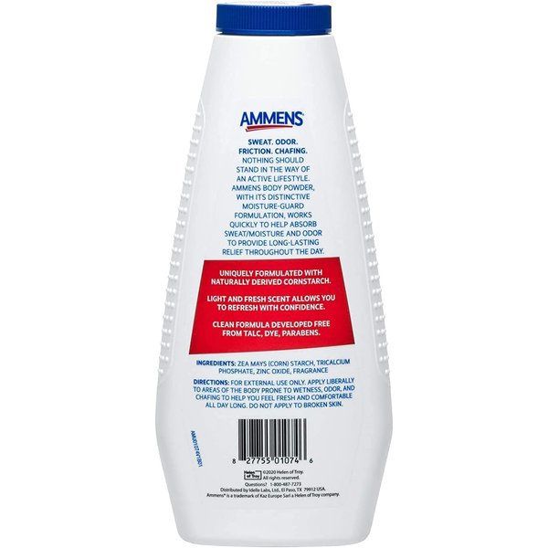 Ammens Deodorant Powder, Original 11 oz (pack of 2)