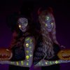 10 Sheets Halloween Luminous Temporary Tattoos,Cute Glow in the Dark Halloween Tattoos for Kids,Waterproof Fake Face Tattos Stickers for Halloween Party Favors,Trick or Treat Goodie Bags Fillers