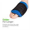 NatraCure Universal Cold Pack Ice Wrap - Cold Ice Pack w/Strap for Injuries - Reusable Cold Ice Pack for Shoulder, Neck, Head, Ankle, Leg, Foot, Hand, Wrist, Arm, Elbows & Ice Wrap for Knees - 2 PK