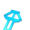 Vgoohobby Aluminum Alloy Upper Chassis Brace Radio Tray 04002 Compatible with Redcat Racing Volcano-EPX HSP 94107 94110 94111 94170 1/10 Off-Road Electric RC Buggy Monster Truck,Blue