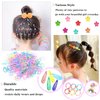 292PCS Baby Hair Clip, Toddler Girls Hair Accessories, Kids Hair Clips for Styling, Flower Candy Fruits Rainbow Cute Hair Clips for Girls