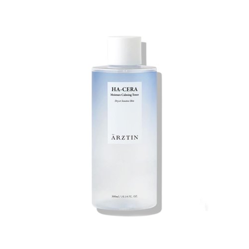 HA-CERA Moisture Calming Toner, Water typed Moist Hydration Firm Toner Hyaluronic Acid, Ceramide, Deep Moisture Barrier Care & Radiant Toner, 6.7 Fl. Oz