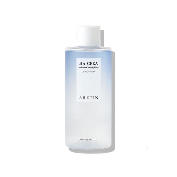 HA-CERA Moisture Calming Toner, Water typed Moist Hydration Firm Toner Hyaluronic Acid, Ceramide, Deep Moisture Barrier Care & Radiant Toner, 6.7 Fl. Oz