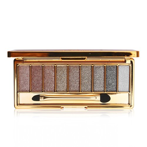 Ewinxin 9 Colors Glitter Power Eyeshadow Palette,Highly Pigmented Shimmer Sparkly Palette,Long Lasting Waterproof Bright Diamond Set (#6)