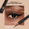 Milani Stay Put Matte Liquid Eyeliner - Black, Waterproof, 17H Wear, Cruelty-Free, Vegan, Smudgeproof, Long Lasting