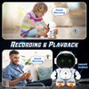 KaeKid Astronaut Robots for Kids, Smart Talking Robotic with Touch Sensor, Voice Control, Speech Recognition, Sing, Dance, Repeat and Record, Rechargeable Robot Toy for 3-8 Year Old Boys Girls