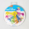 Baby Shark Kids Hair Clips for Girls Snap Clips 8 Pack Multi Color Ages 3+