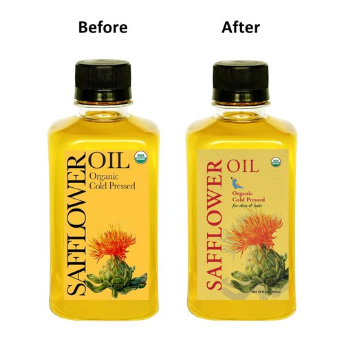 DAANA Safflower Oil for Skin: Certified USDA Organic, Extra Virgin, Cold Pressed (12 Fl Oz)