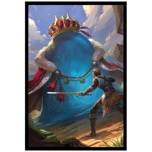 Grobulus - The Slime King - 100 Matte TCG Card Sleeves (FN15S) - Fantasy North (Mini)
