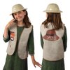 Tigerdoe Pith Helmets - 8 Safari Vest & 8 Hats for Kids - Jungle Party Supplies - Safari Party Favors - Kids Dress Up