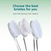 RADIUS Toothbrush Replacement Brush Heads 2-Count Improve Gum Health & Reduce Gum Issues - Medium - Pack of 6