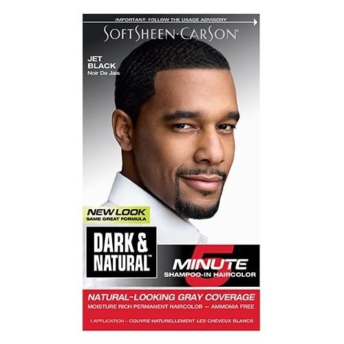 permanent men's hair color jet black