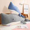 EVYEFL Whale Plush, 20 Inch Marine Animal Whale Pillow, Whale Stuffed Animal Plush Doll, Soft Plush Kids Gift(Blue,20 Inch)