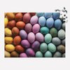 Galison Prismatic Dyed Easter Eggs – 1000 Piece Puzzle Fun and Challenging Activity with Bright and Bold Artwork of Eggs Arranged by Color