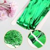 5 Pack Green Fringe Backdrop 3.2ft x 8.2ft Foil Curtain Tinsel Foil Fringe Curtains Backdrop Tinsel Backdrop Streamers for Birthday Curtain Party Decoration Wedding Christmas Decoration (Green)