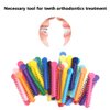 RZJZGZ Orthodontic Ligature Ties Multi-Color Orthodontic Elastomeric O-Rings Braces Rubber Bands(1040pcs) (Multicolor)