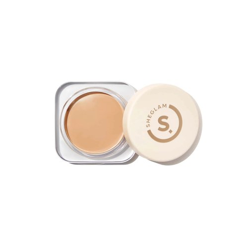 SHEGLAM Hydrating Cream Full Coverage Foundation Balm Long Lasting Concealer Face Foundation for Dry Skin - Warm Vanilla