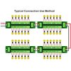OONO 16 Amp 2x12 Position Terminal Block Distribution Module for AC DC