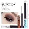 UNIQUE2U Matte Liquid Eyeliner 6 Pieces 6 Colors Professional Bright-colored Long Lasting Waterproof Eyeliner Eye Liner Pen Set, Best Liquid Eyeliner