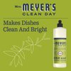 Mrs. Meyers Clean Day Lemon Verbena Liquid Dish Soap, 16 Ounce (Pack of 6)