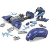 MEGA Halo Toy Building Sets, Ghost of Requiem with 135 Pieces, 4 Micro Action Figures and Accessories, for Collectors