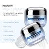 Azure Cosmetics Hyaluronic Acid & Retinol Day/Night Cream Value Set - Rejuvenating, Anti Aging & Hydrating Face Moisturizer - Reduces Wrinkles & Evens Dark Spots - Vegan Skin Care Made in Korea